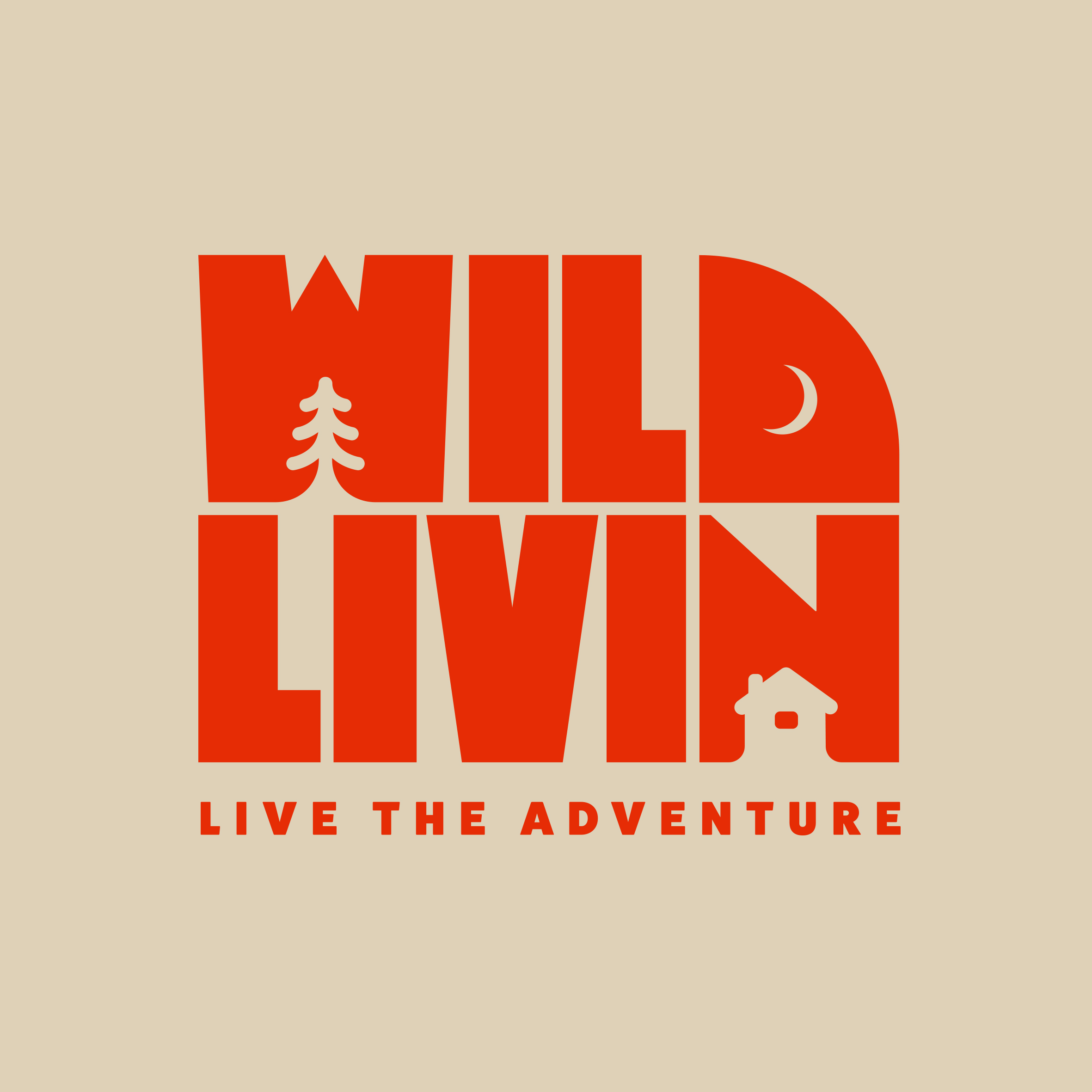 Wild Livin 品牌标志 Wild Livin 品牌标志