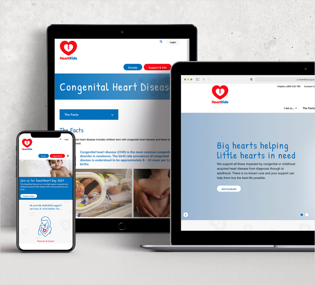 慈善企业HeartKids升级品牌VI设计