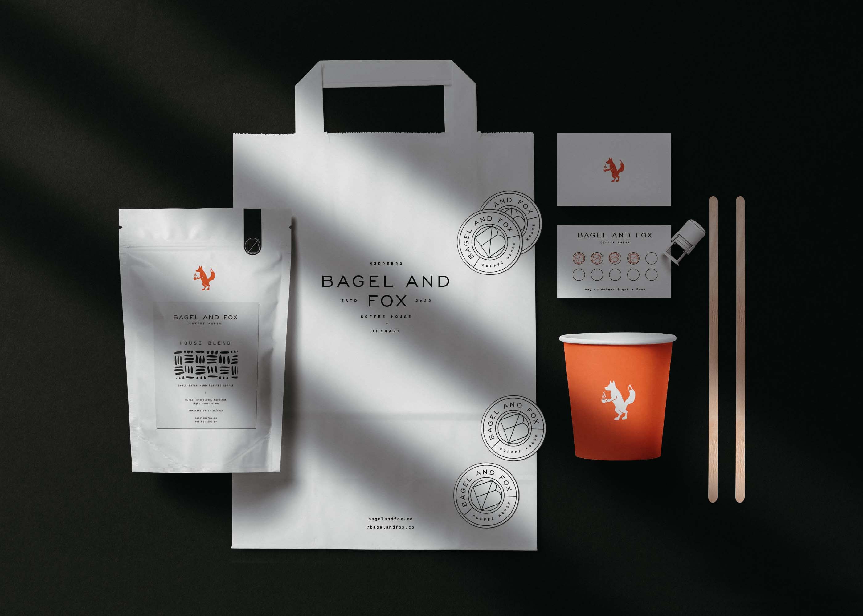 咖啡馆品牌包装设计